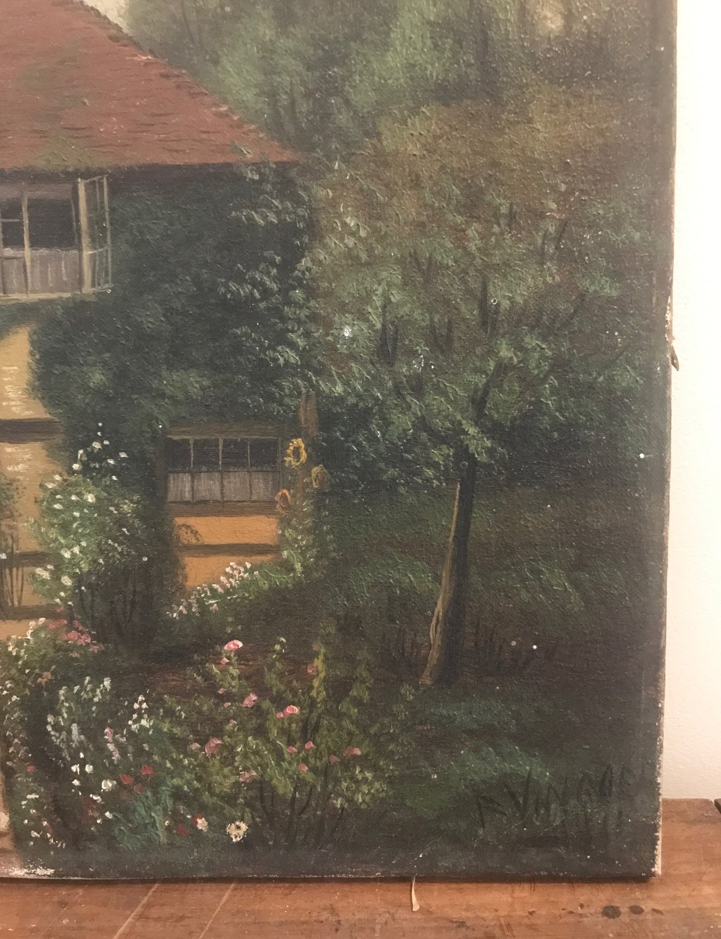The Cottage Oil on Canvas