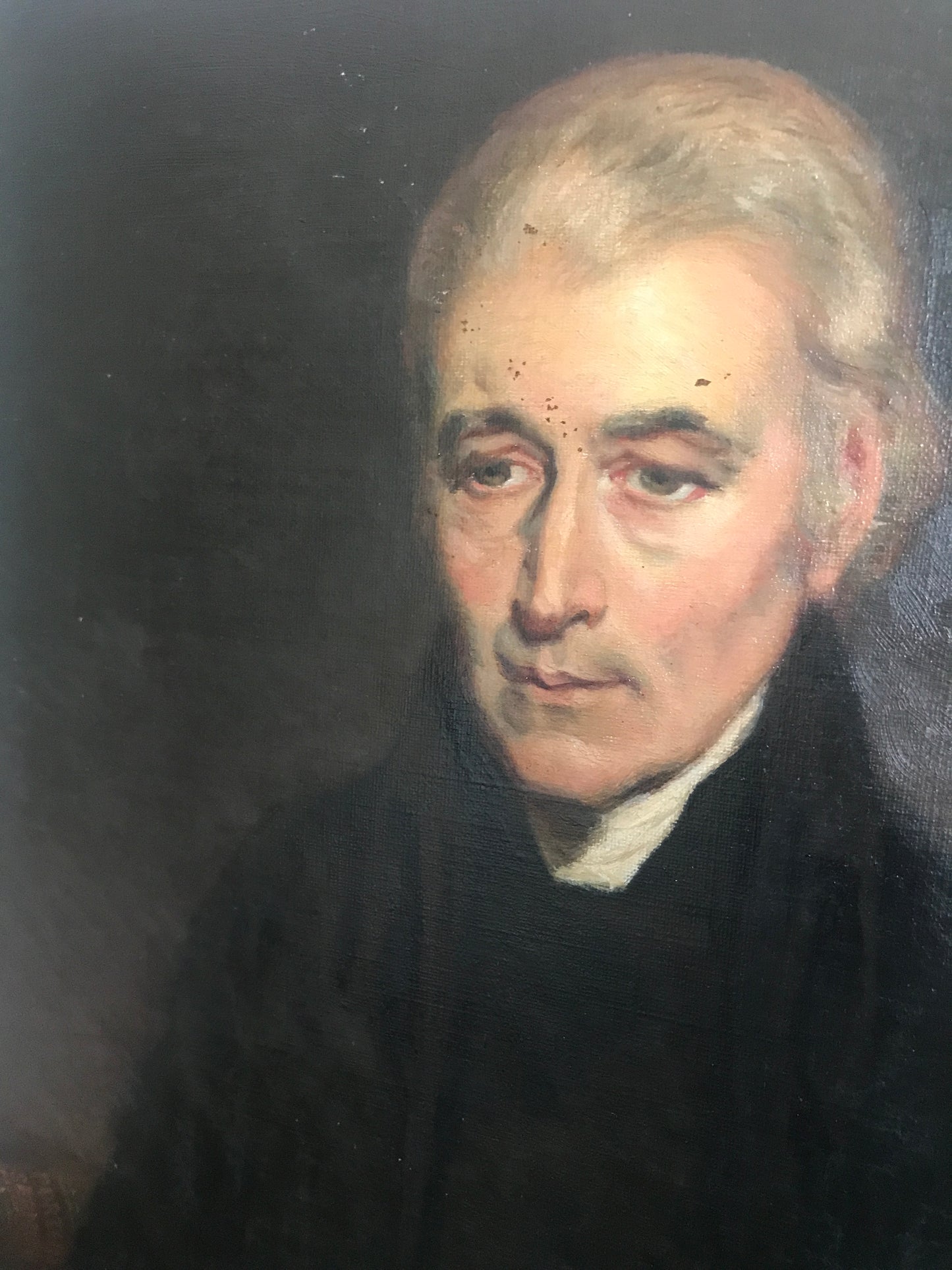 19th Century Oil on Canvas Portrait of a Gentleman