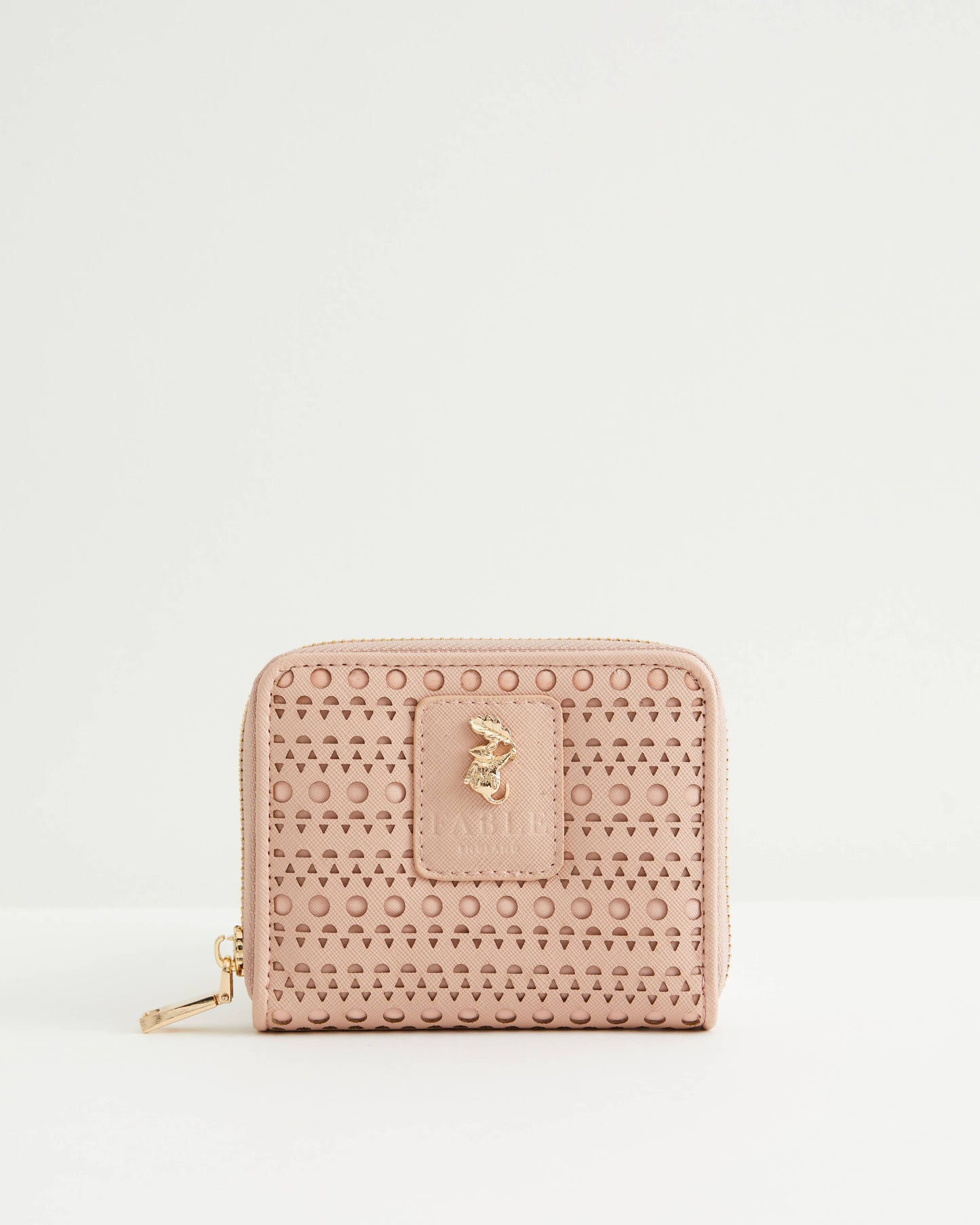 Small Purse with Laser cut detail - Pink