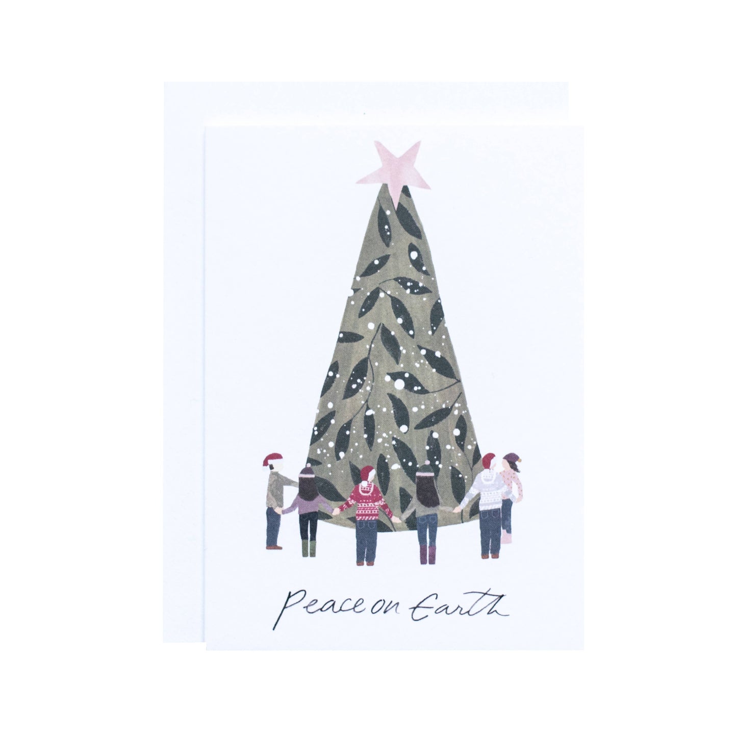 Peace On Earth Christmas Greetings Card