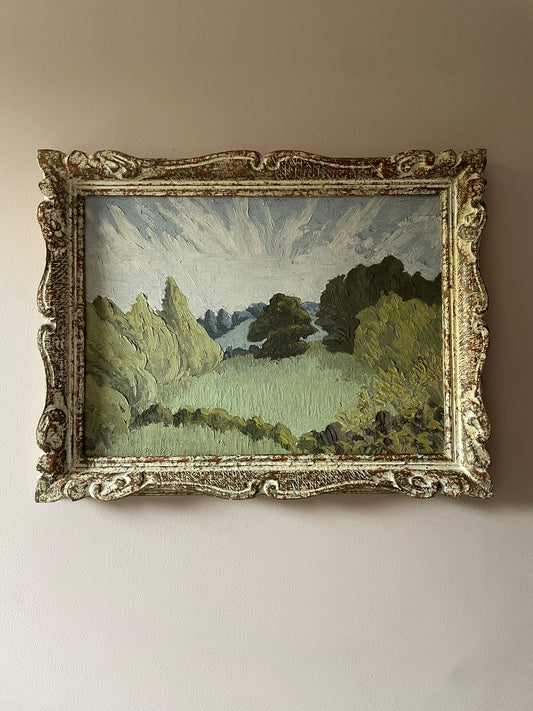 Fresh Air Landscape Oil Painting