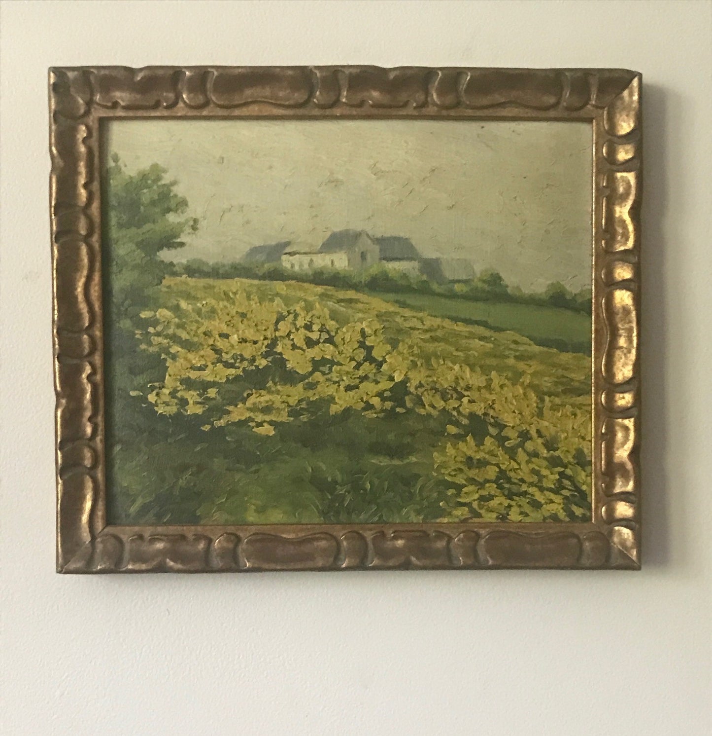 Fields of Gold - Oil on Board Framed