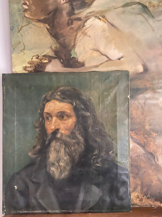 Portrait of Rasputin Oil Painting on Canvas