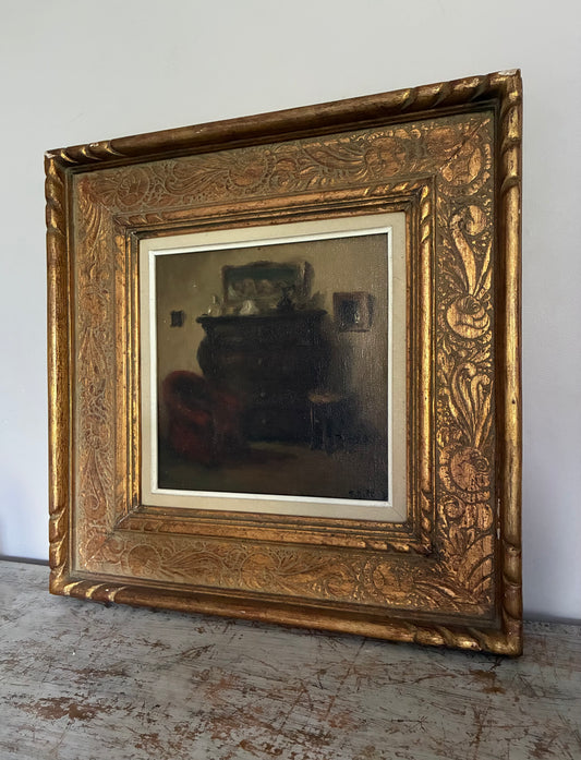 The Interior Oil Painting on Canvas