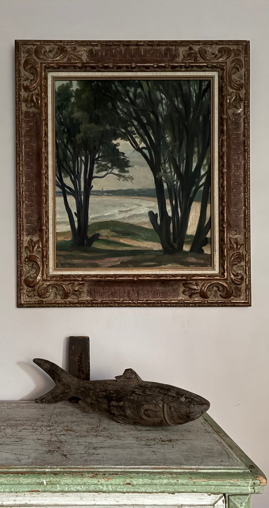 Can you see Paris? Oil Painting on Canvas