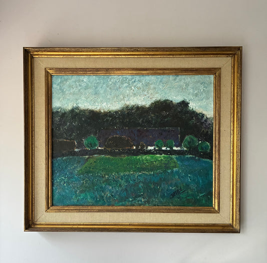 Blue Skies Here Oil Painting