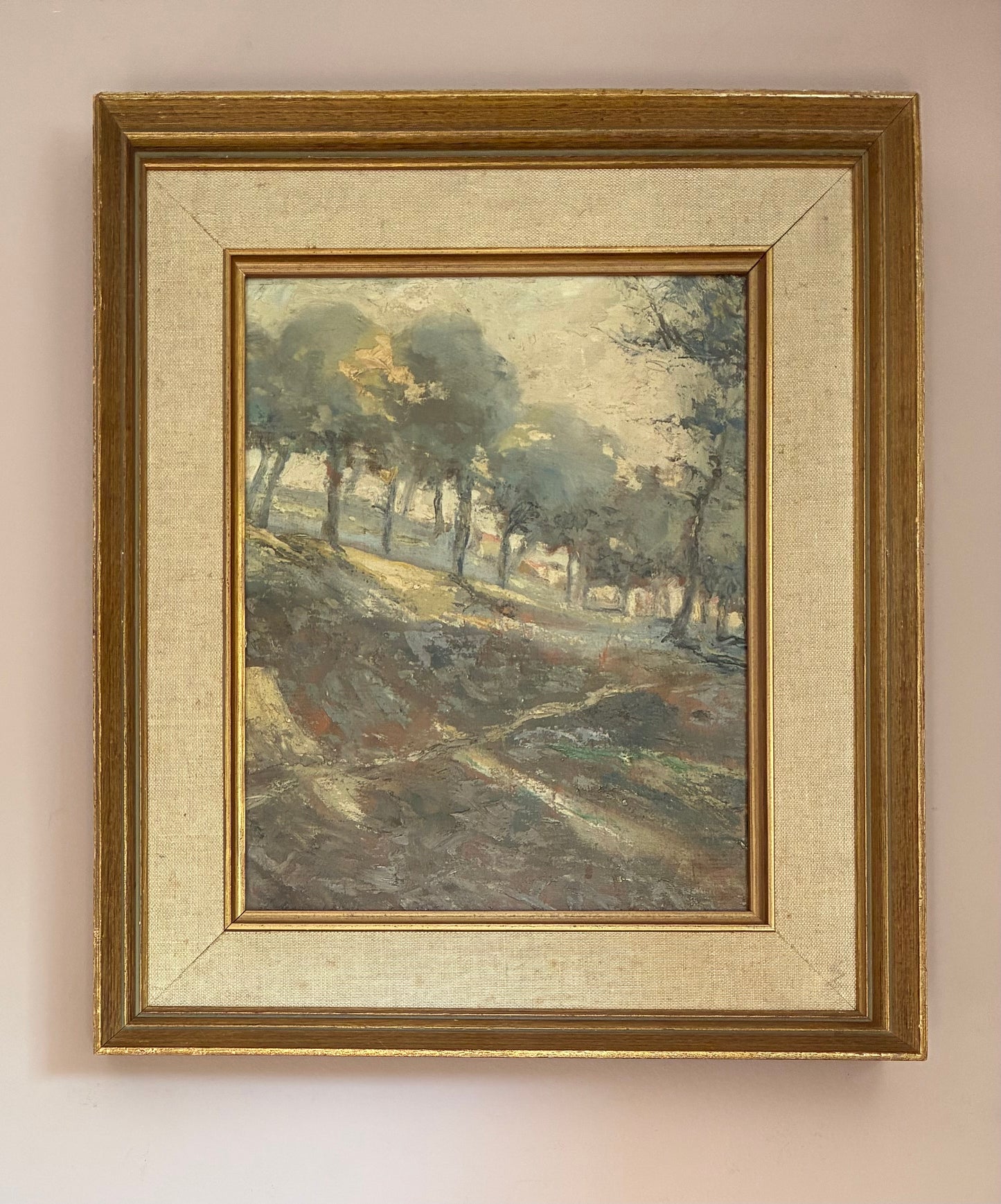 A Walk amongst the Trees Oil Painting