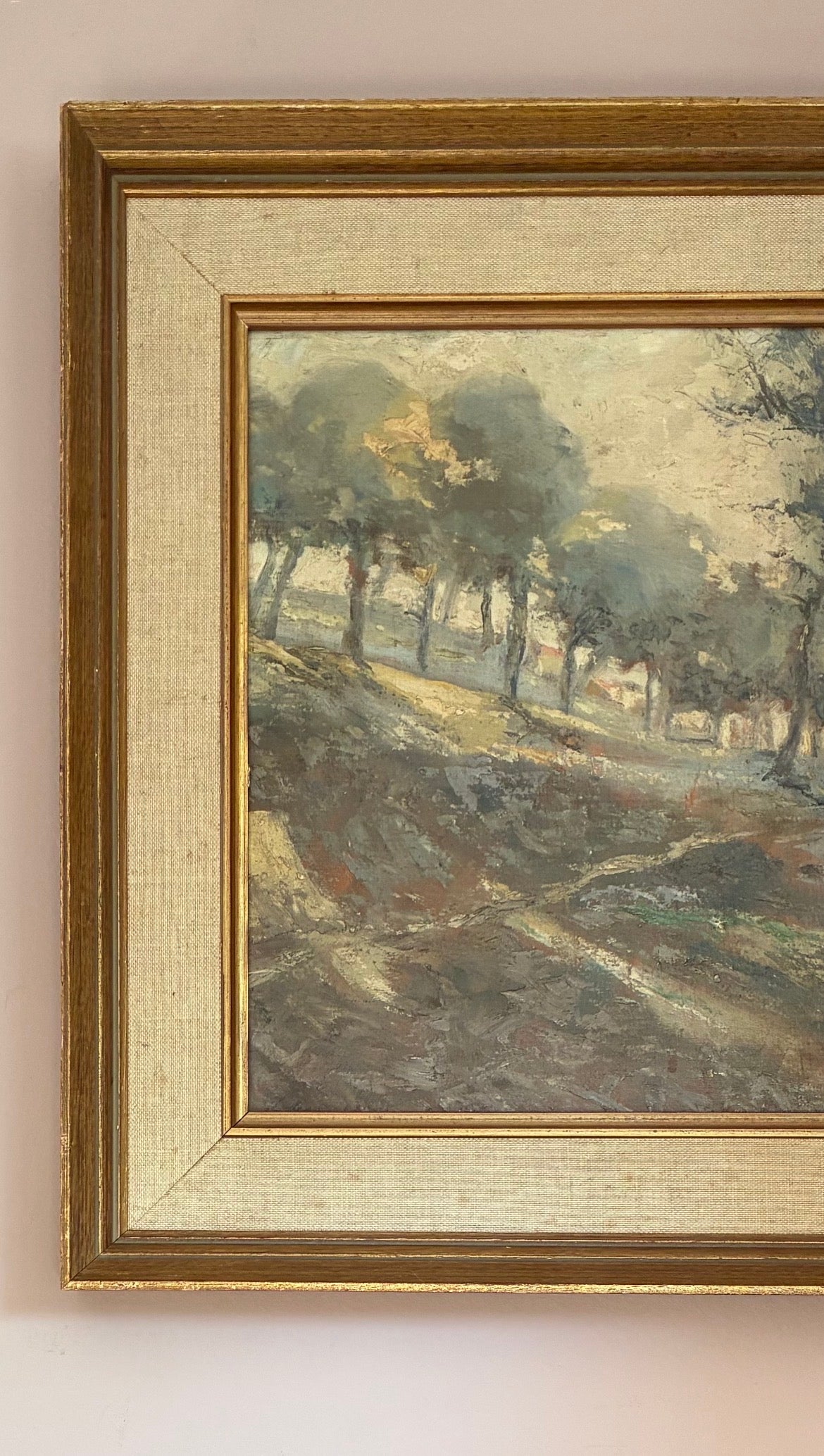 A Walk amongst the Trees Oil Painting