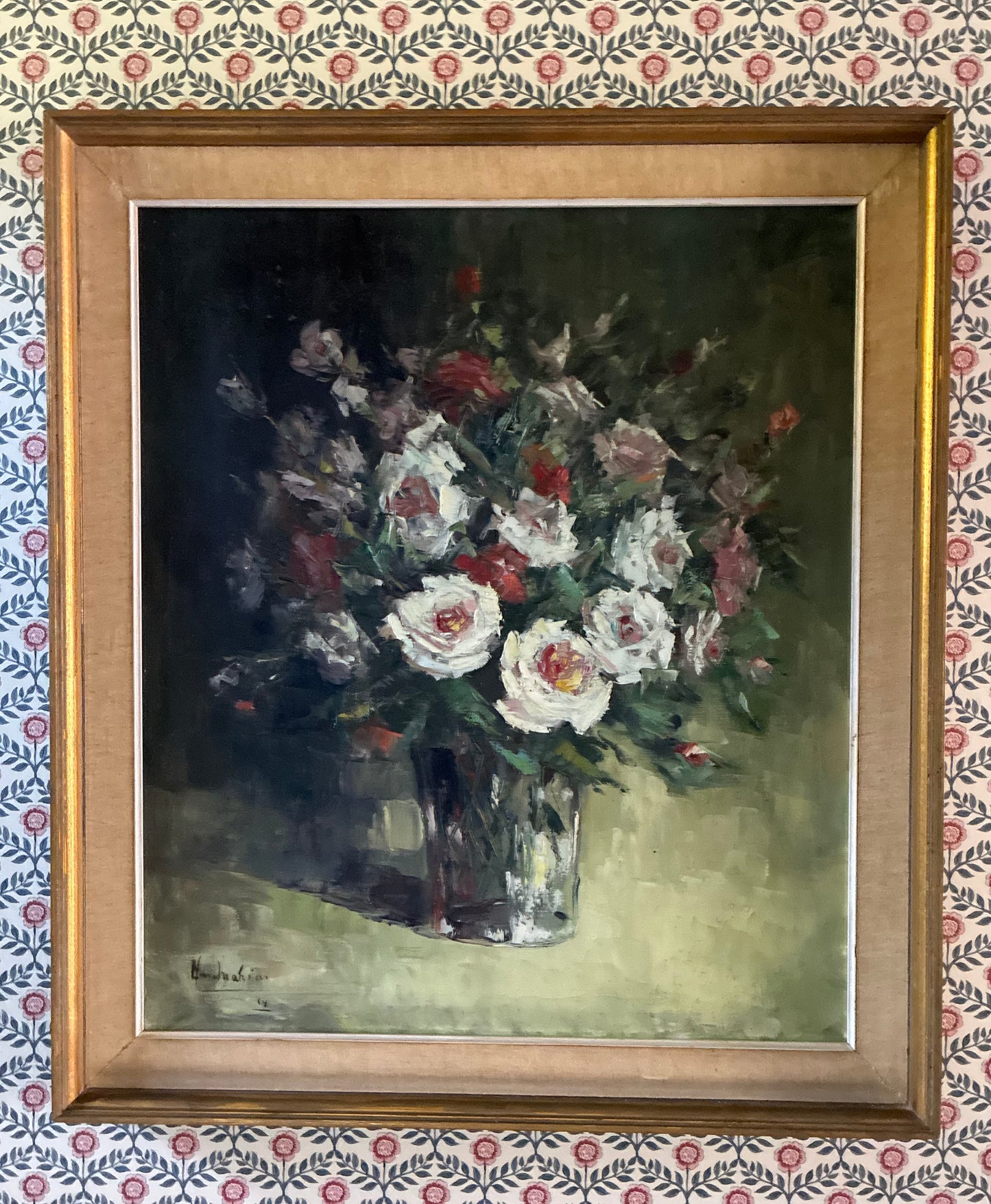 Wandering Roses Oil Painting