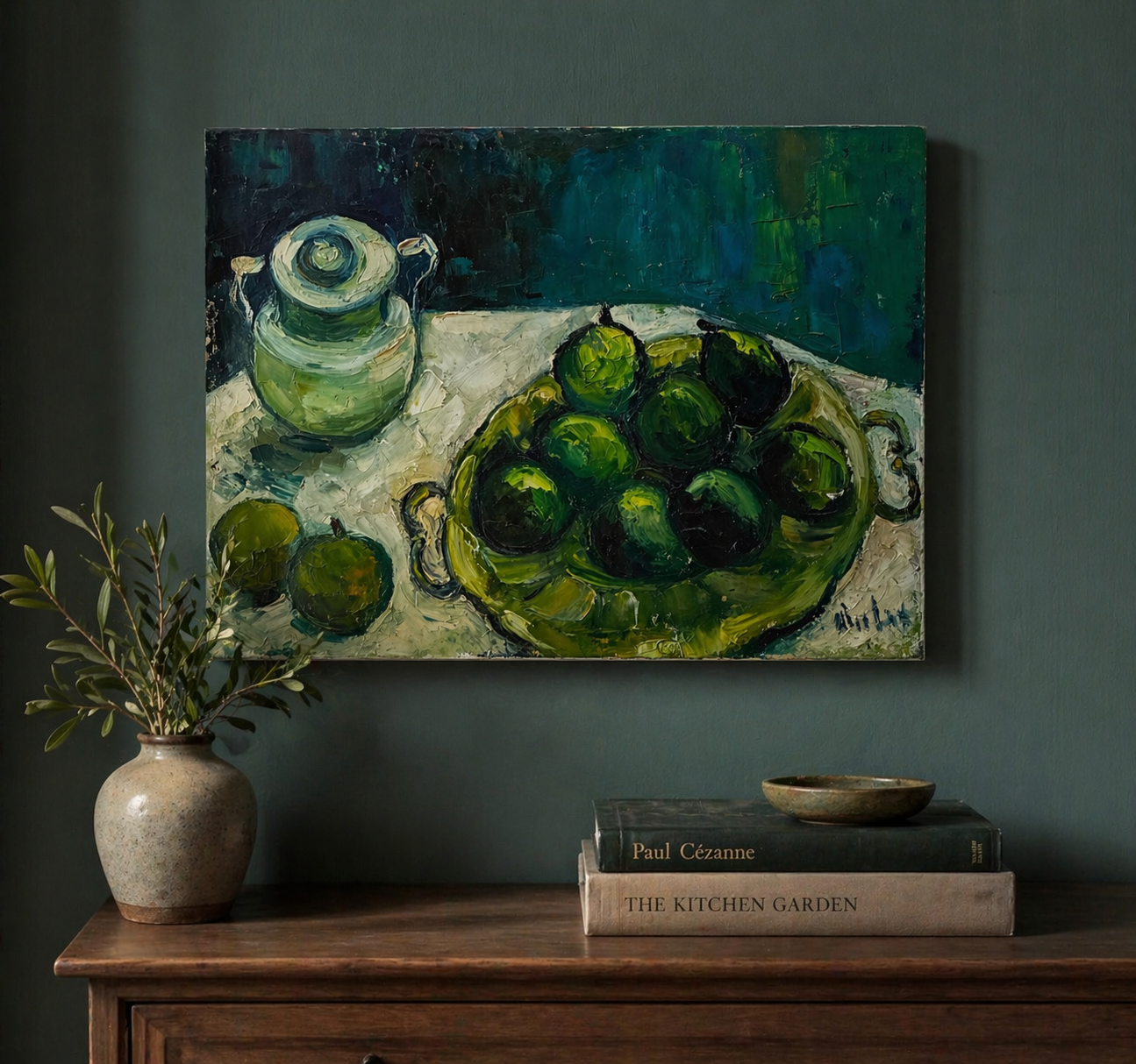 An Apple a Day Oil Painting