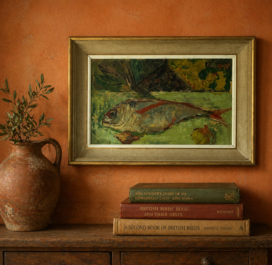 Un Poisson Oil Painting