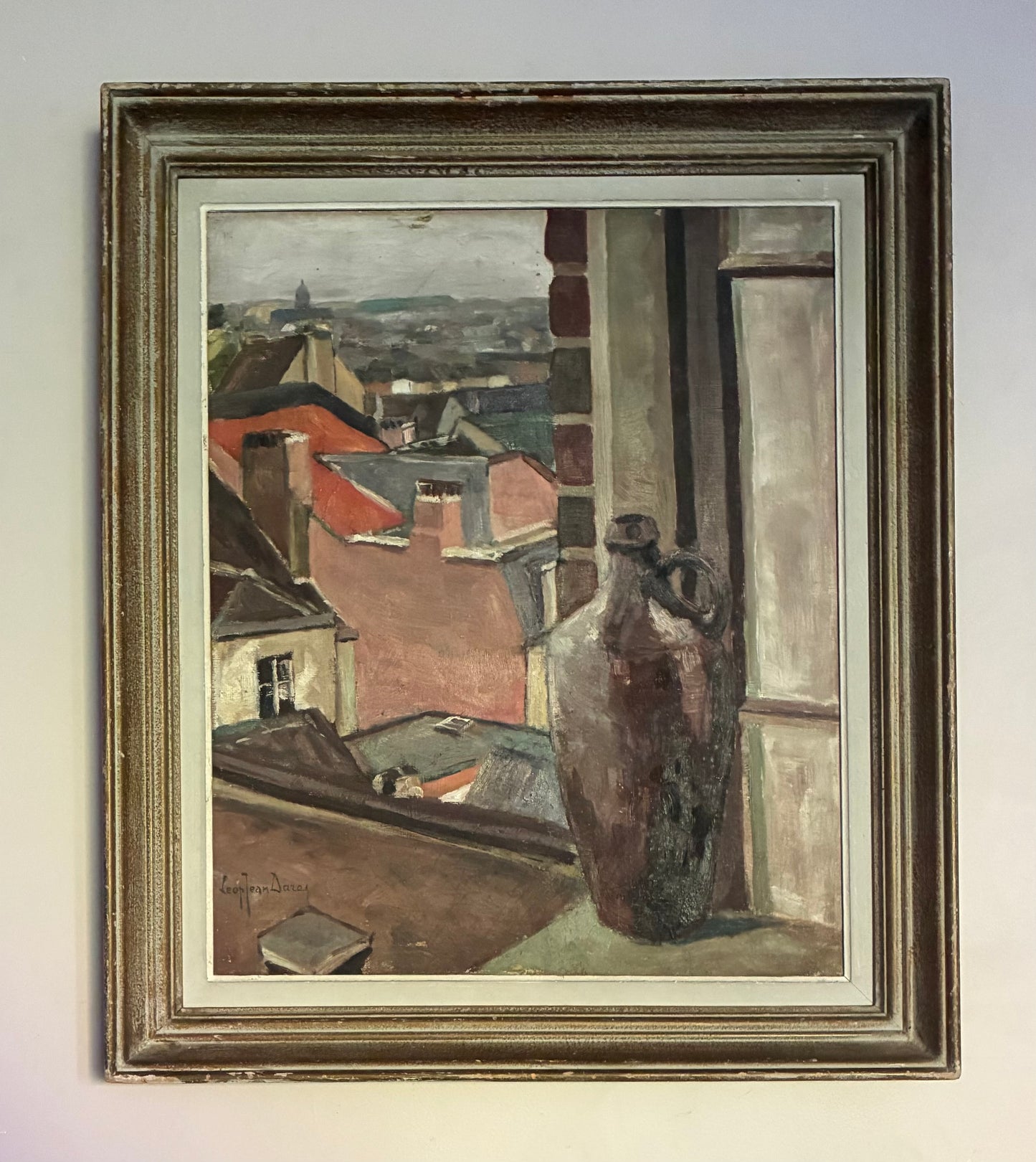 Refocused in the Window Oil Painting