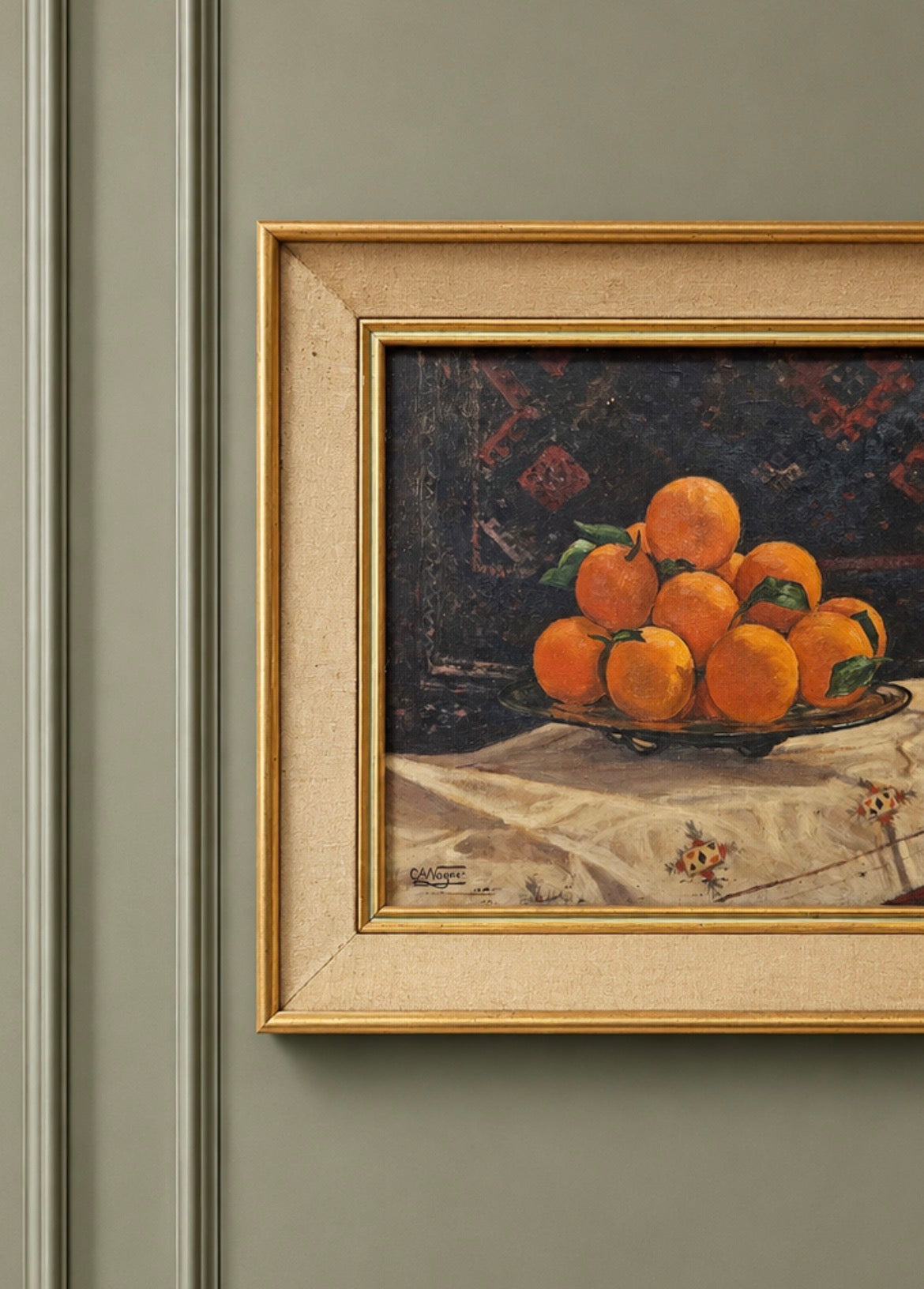 Oranges in Bowl C.A.Wagner