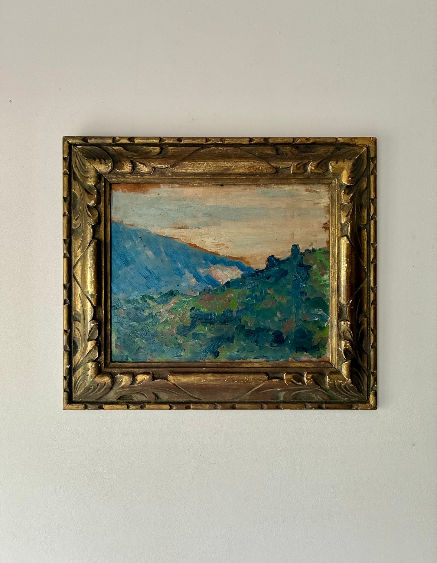 Sunset in the Clouds Oil Painting
