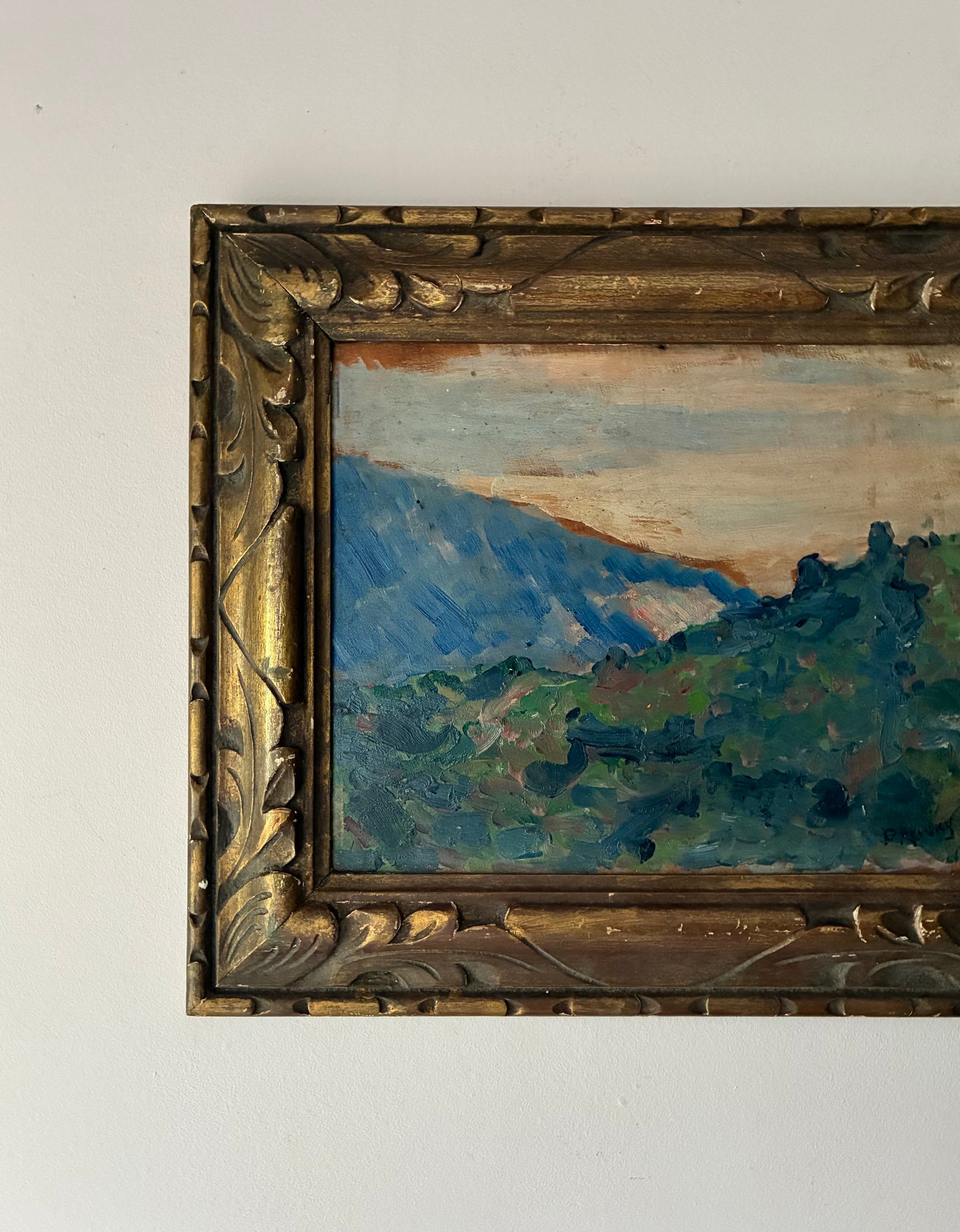 Sunset in the Clouds Oil Painting