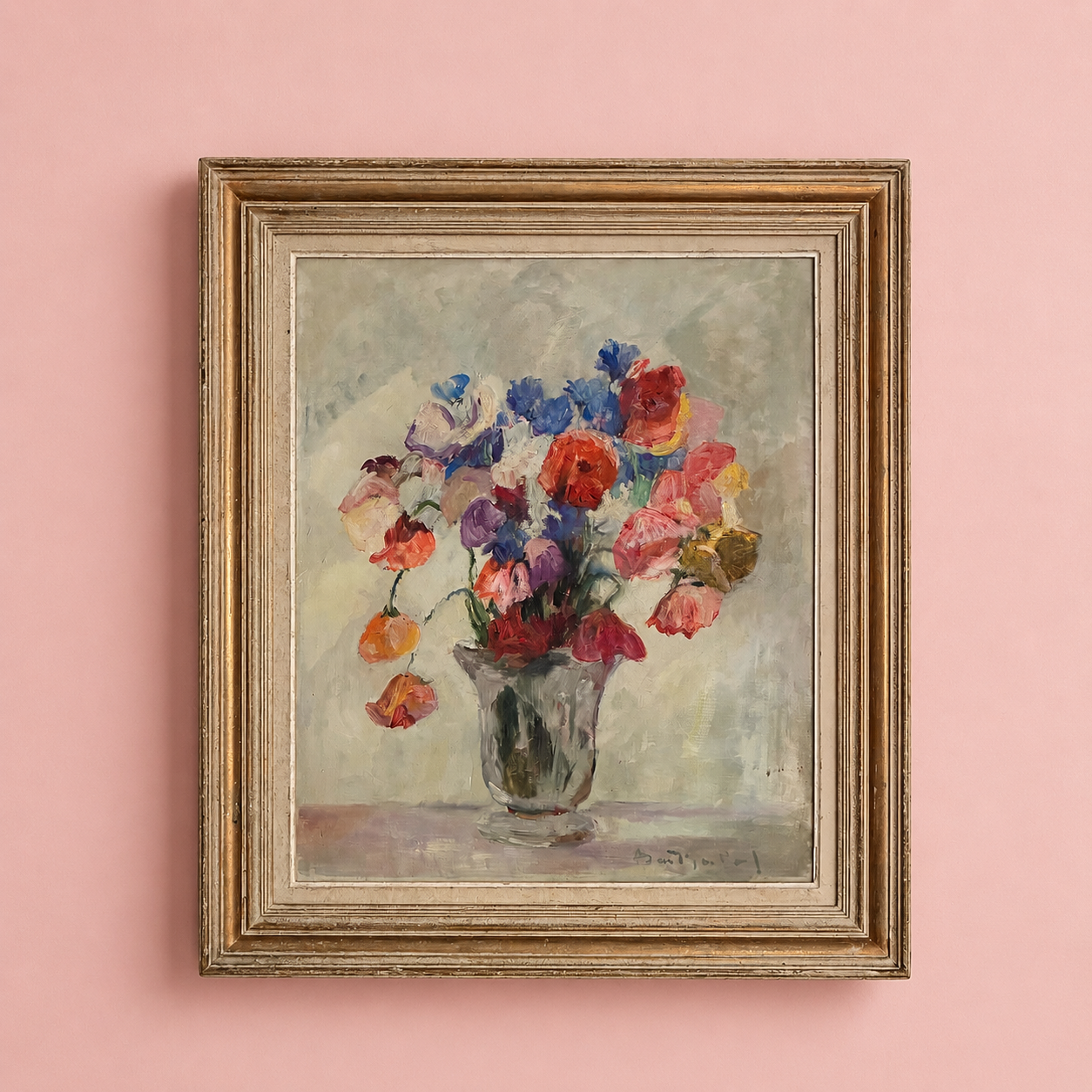 Bouquet de Fleurs Oil Painting