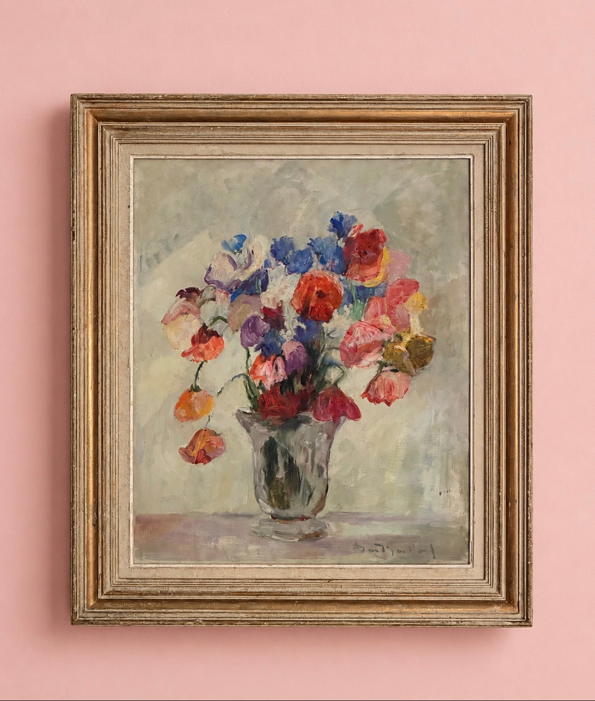 Bouquet de Fleurs Oil Painting