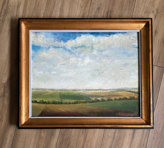 A Field of Clouds Oil Painting 1939