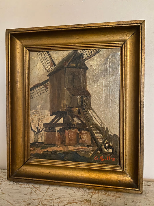 The Silent Windmill Oil Painting