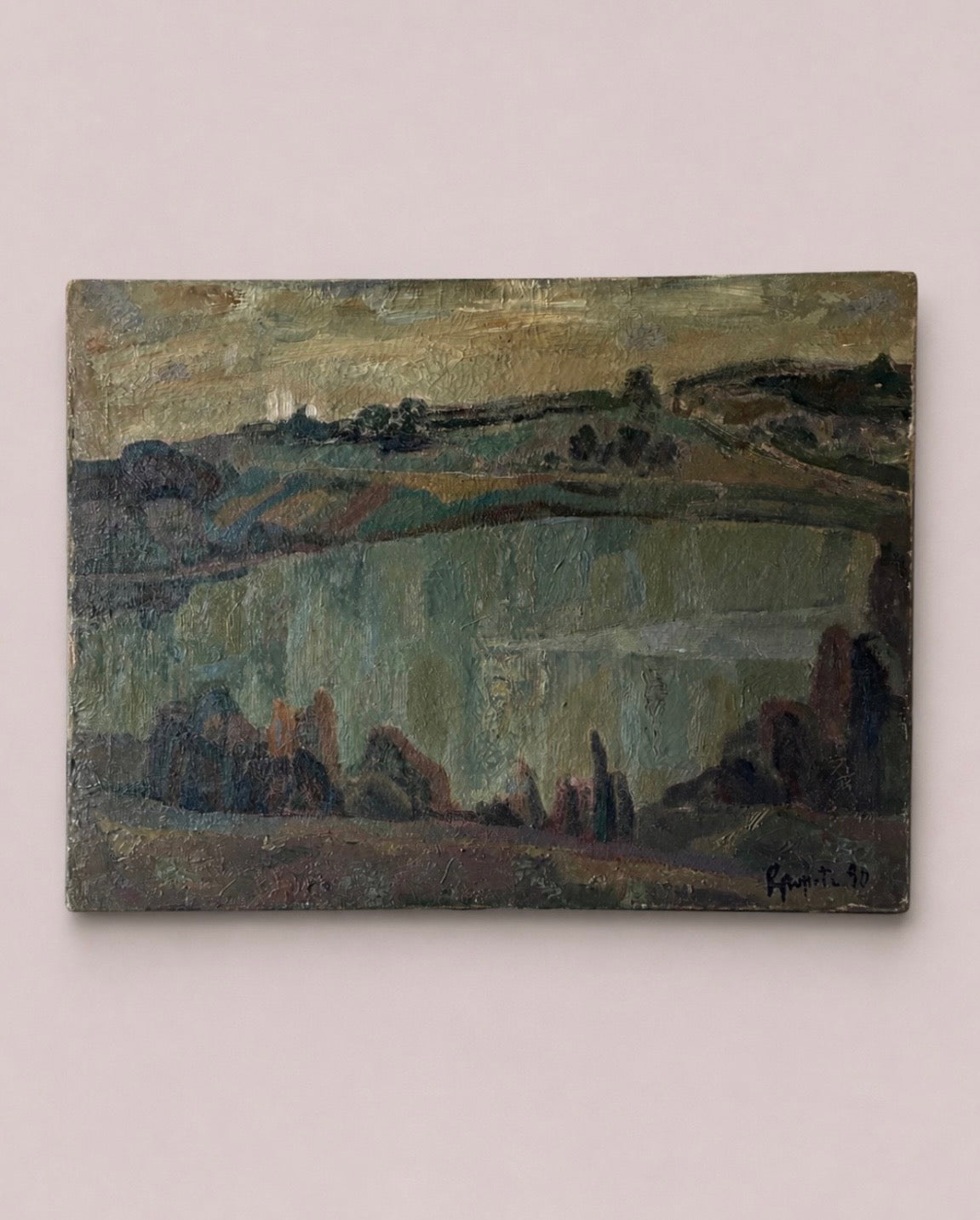 Dreamers Landscape Oil Painting