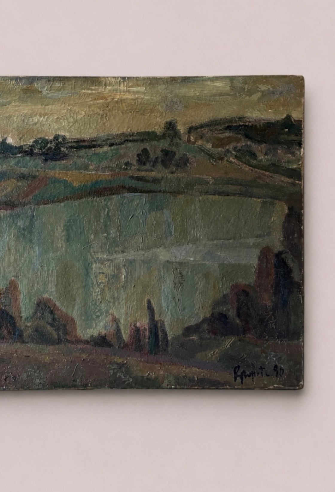 Dreamers Landscape Oil Painting