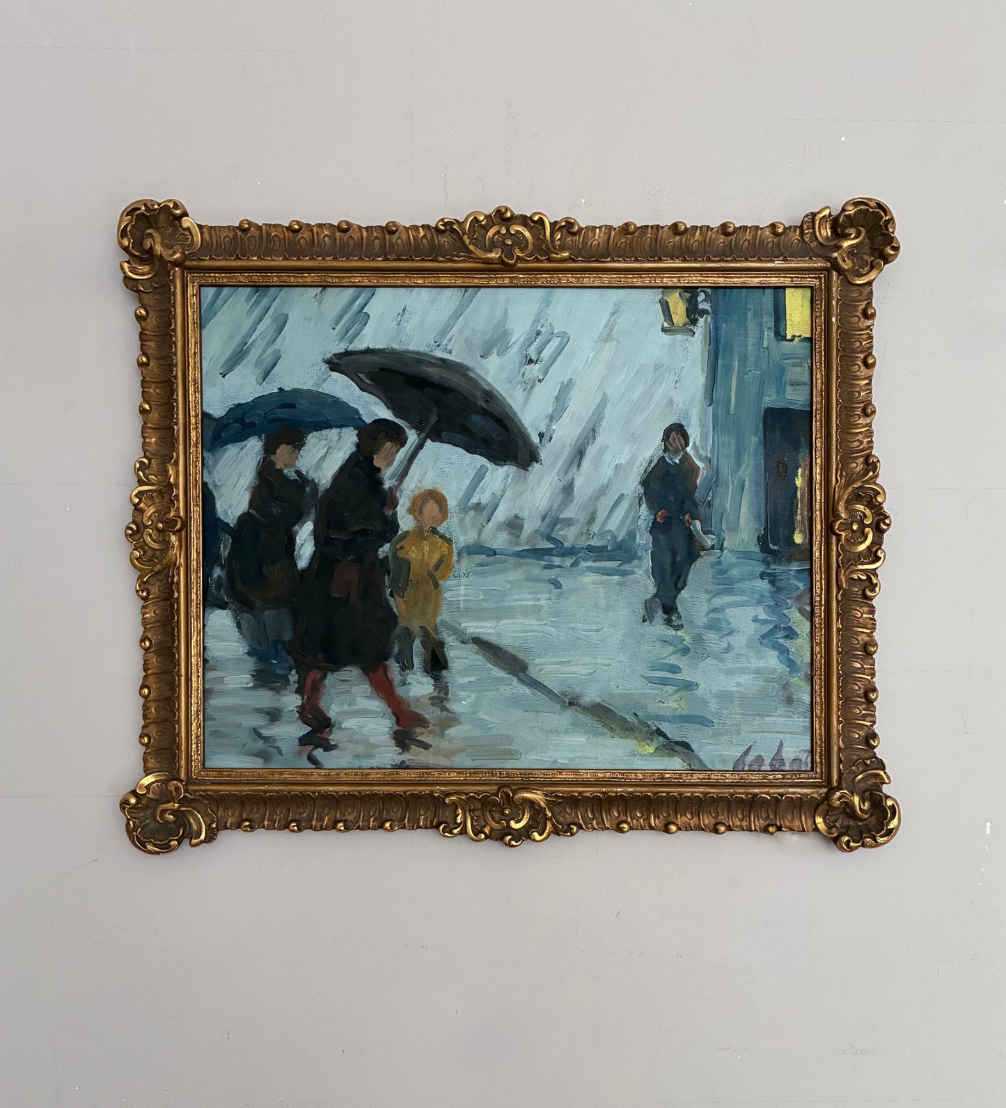 Rainy Days Oil Painting