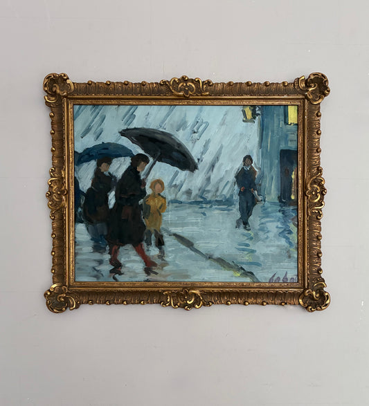 Rainy Days Oil Painting