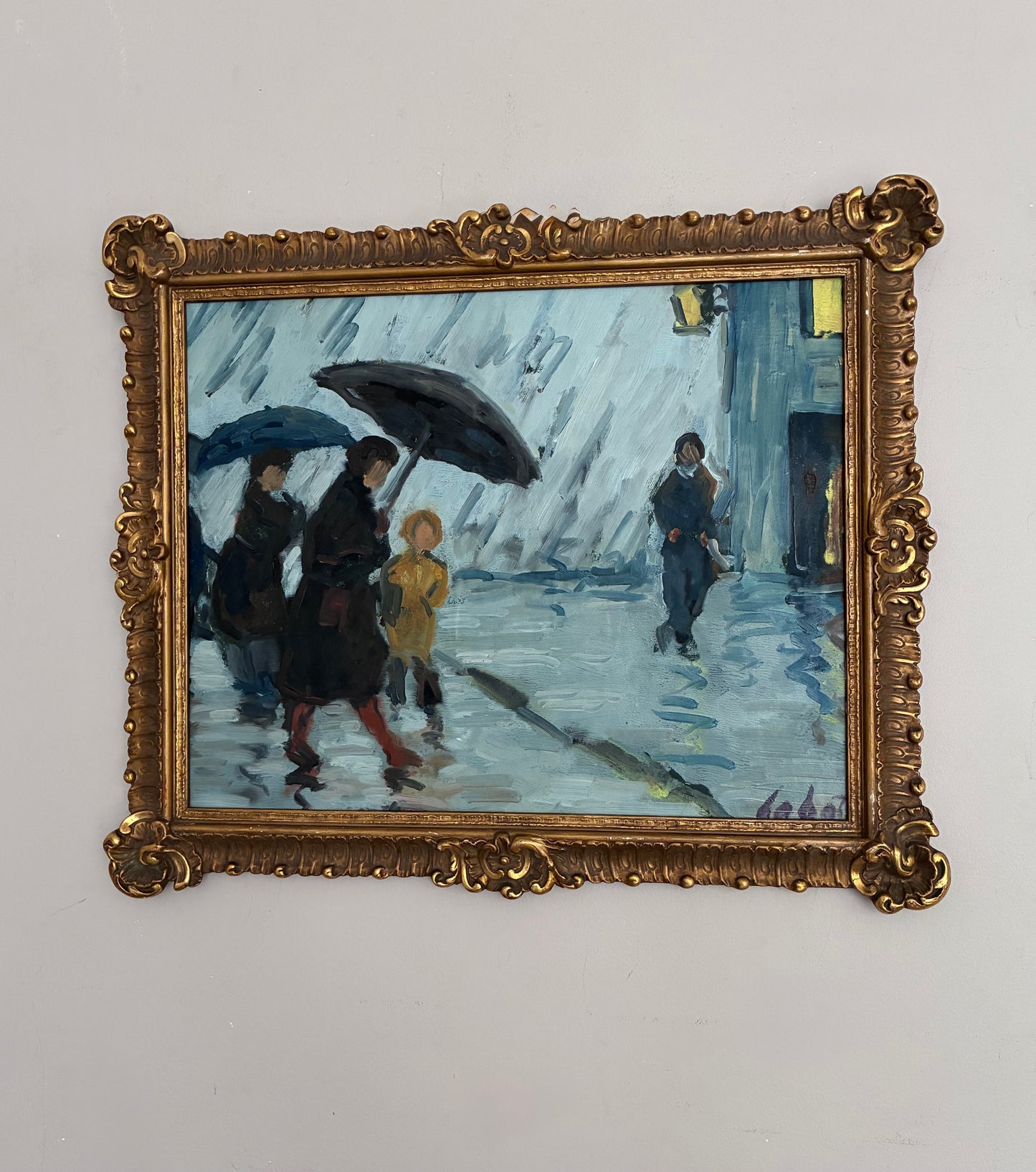 Rainy Days Oil Painting