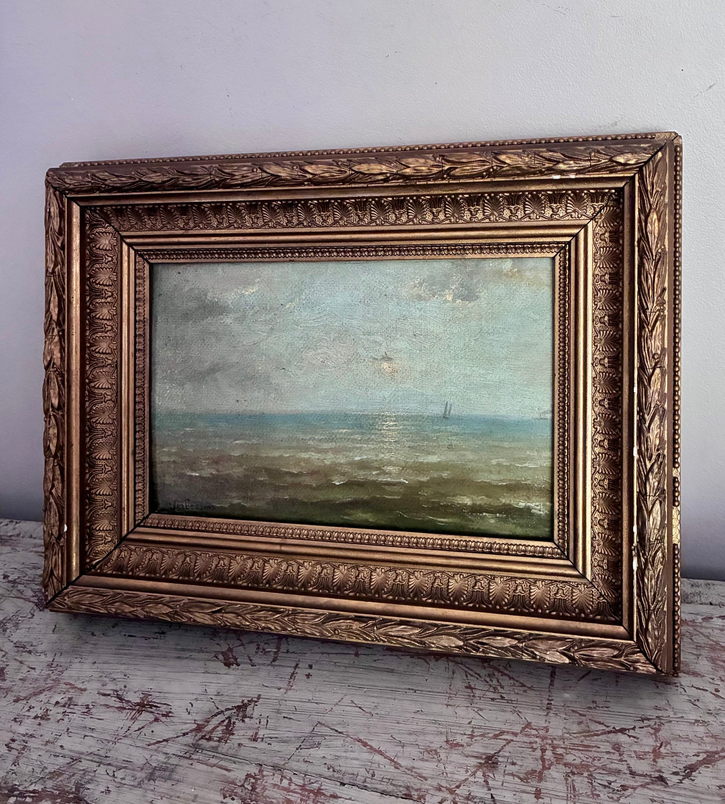The Marine Verbessem Oil Painting