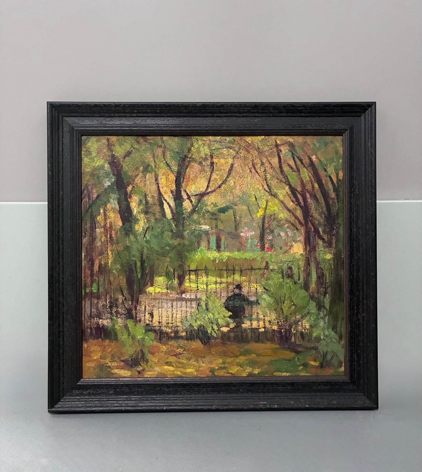Autumn in the Park Oil Painting