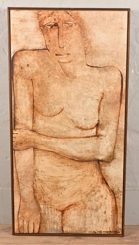 Confident Lady Oil Painting