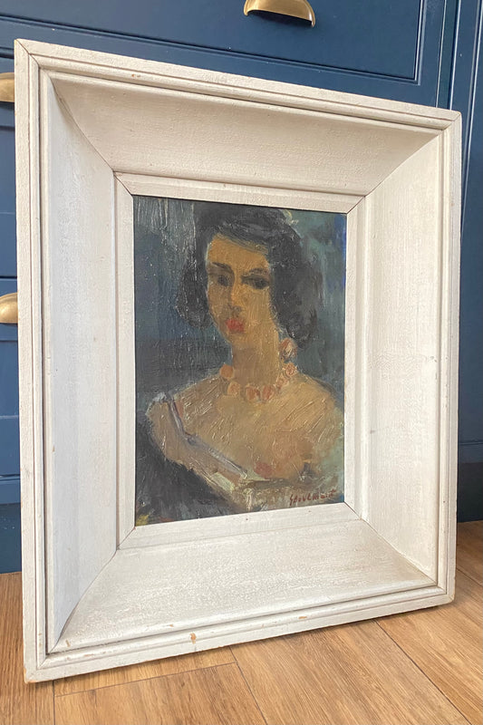 G Boulmant ‘She’ Oil Painting on Canvas