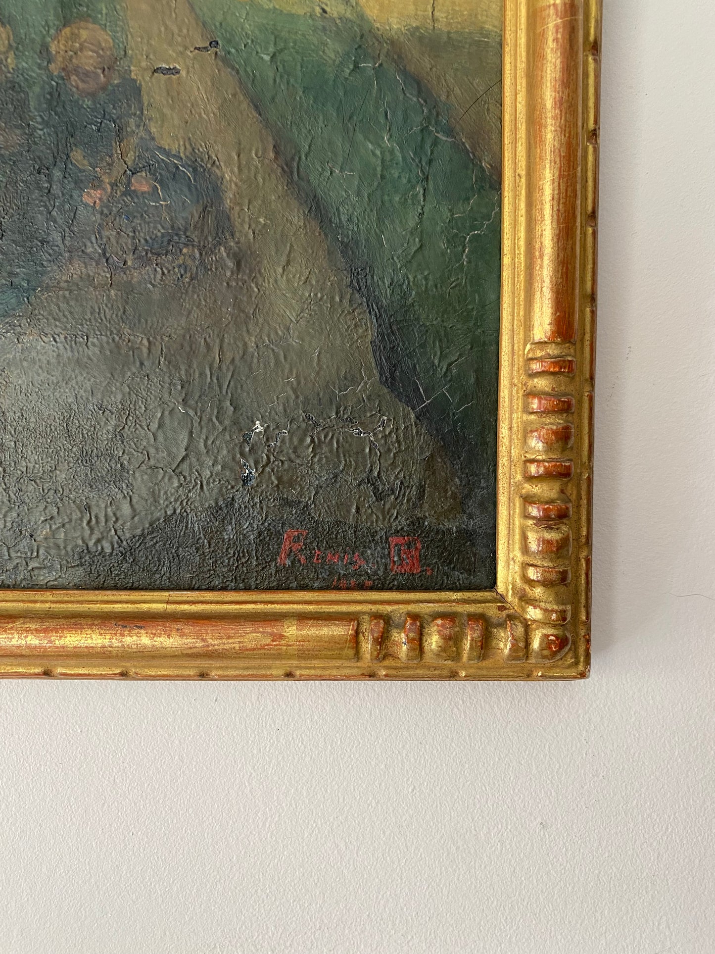 Best Friends Oil Painting on Canvas