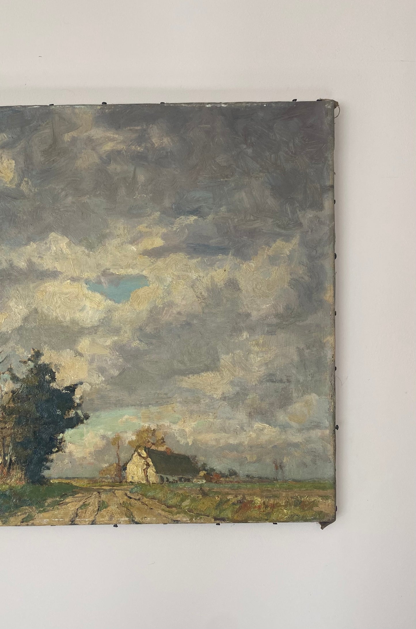 Atmospheric Landscape Oil Painting on Canvas