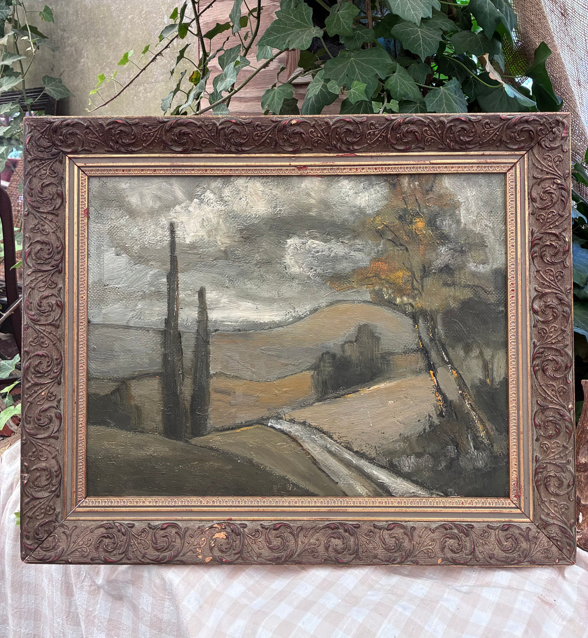 Fields of Green Oil Painting