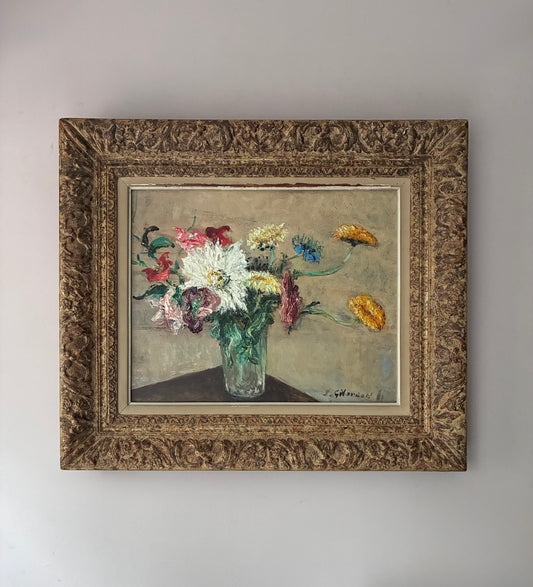 Les Fleurs Joseph Gilardoni Oil Painting