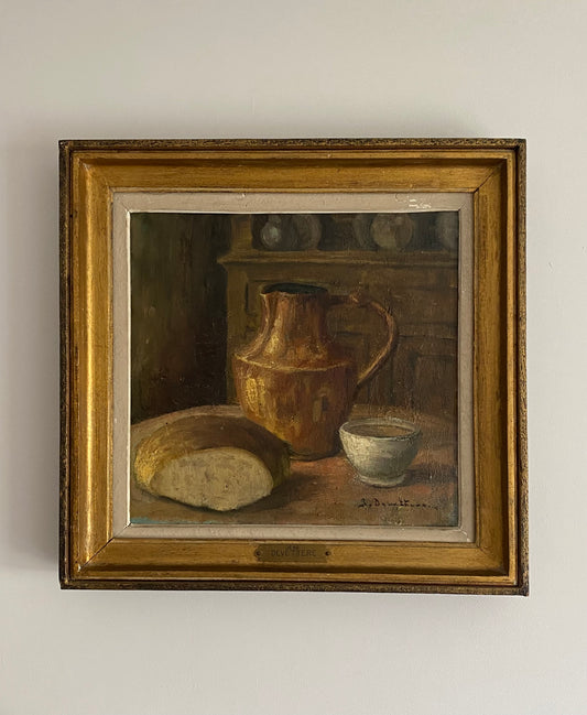 Jean Devettere Breakfast Roll Oil on Canvas