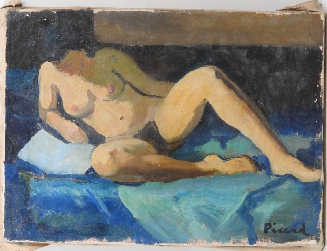 Not Shy Oil Painting on Canvas