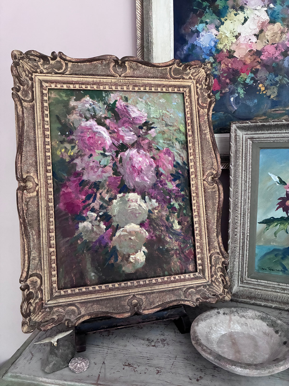 Jean Chaleyé (1878-1960) Floral Oil Painting