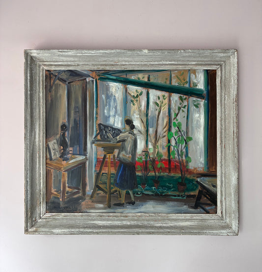The Artist Studio Oil Painting