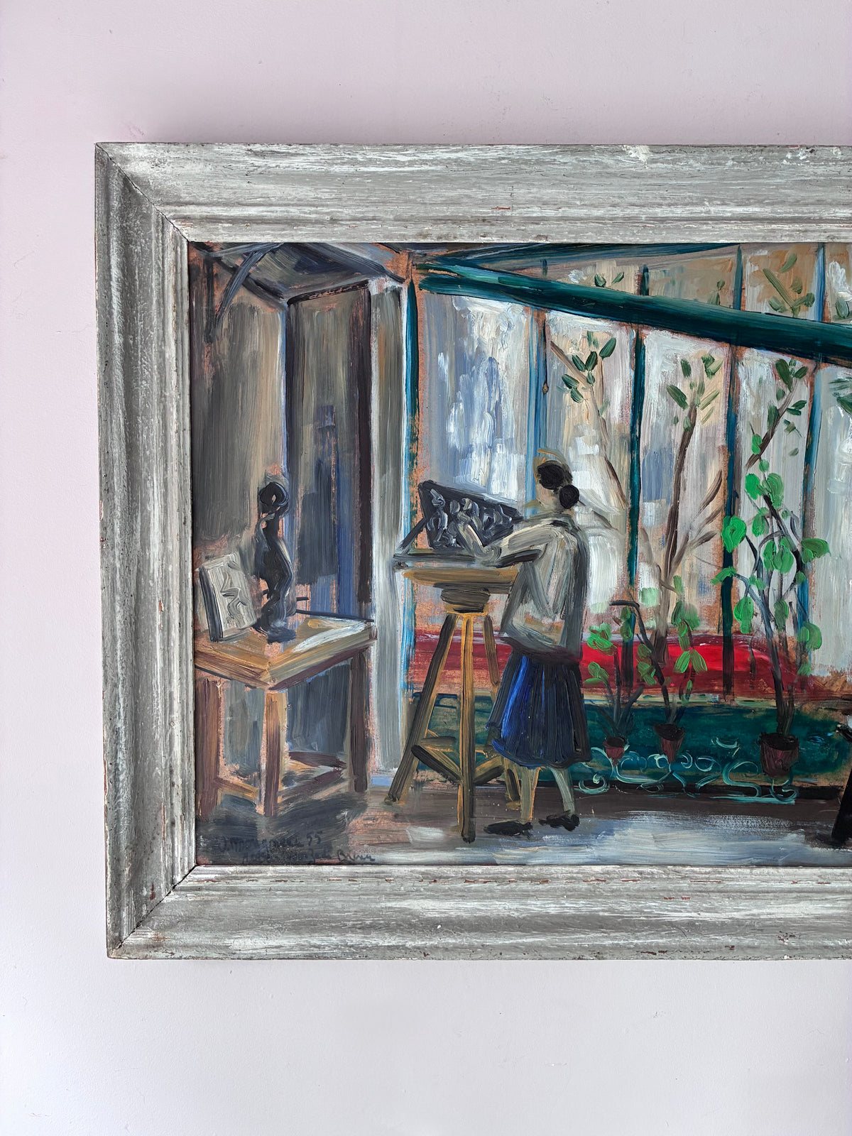 The Artist Studio Oil Painting