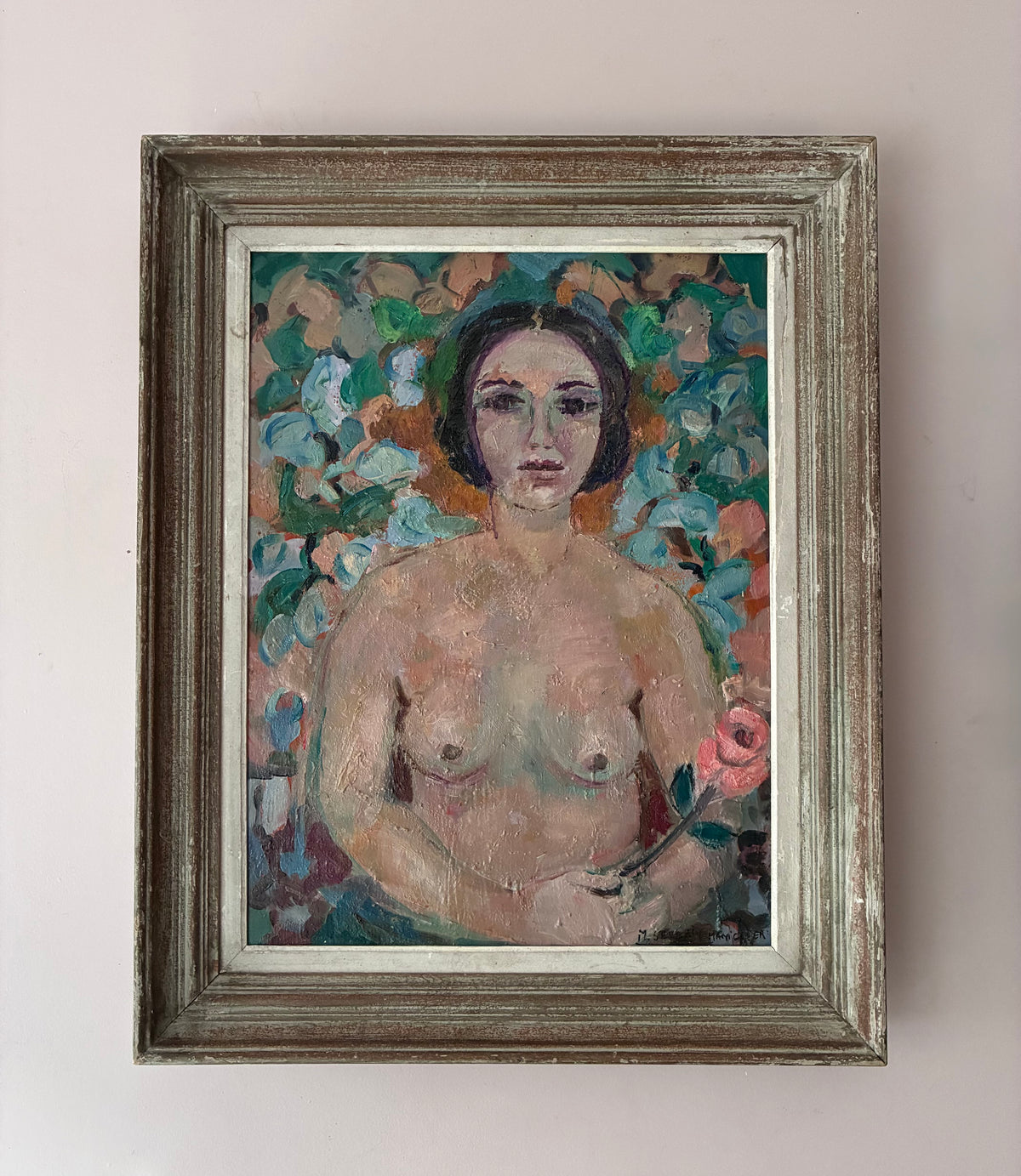 Bloomsbury Venus Portrait Oil Painting