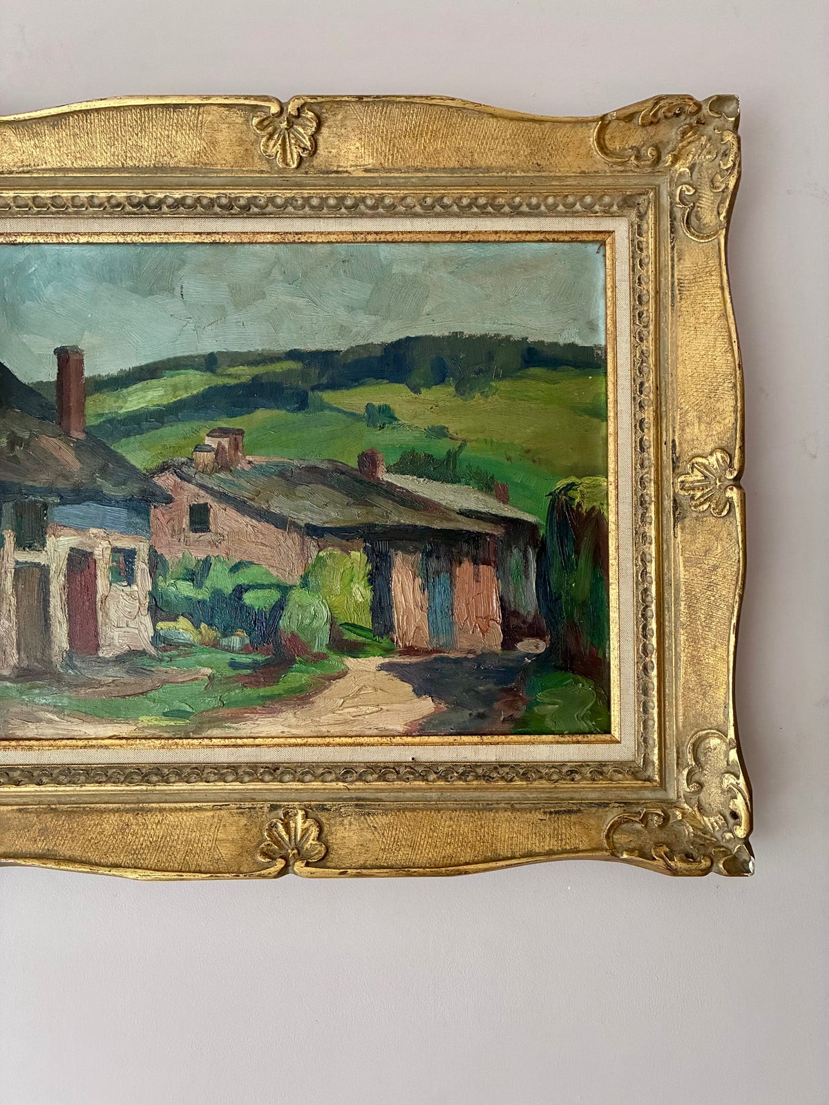 Over the Hills and Home Oil Painting