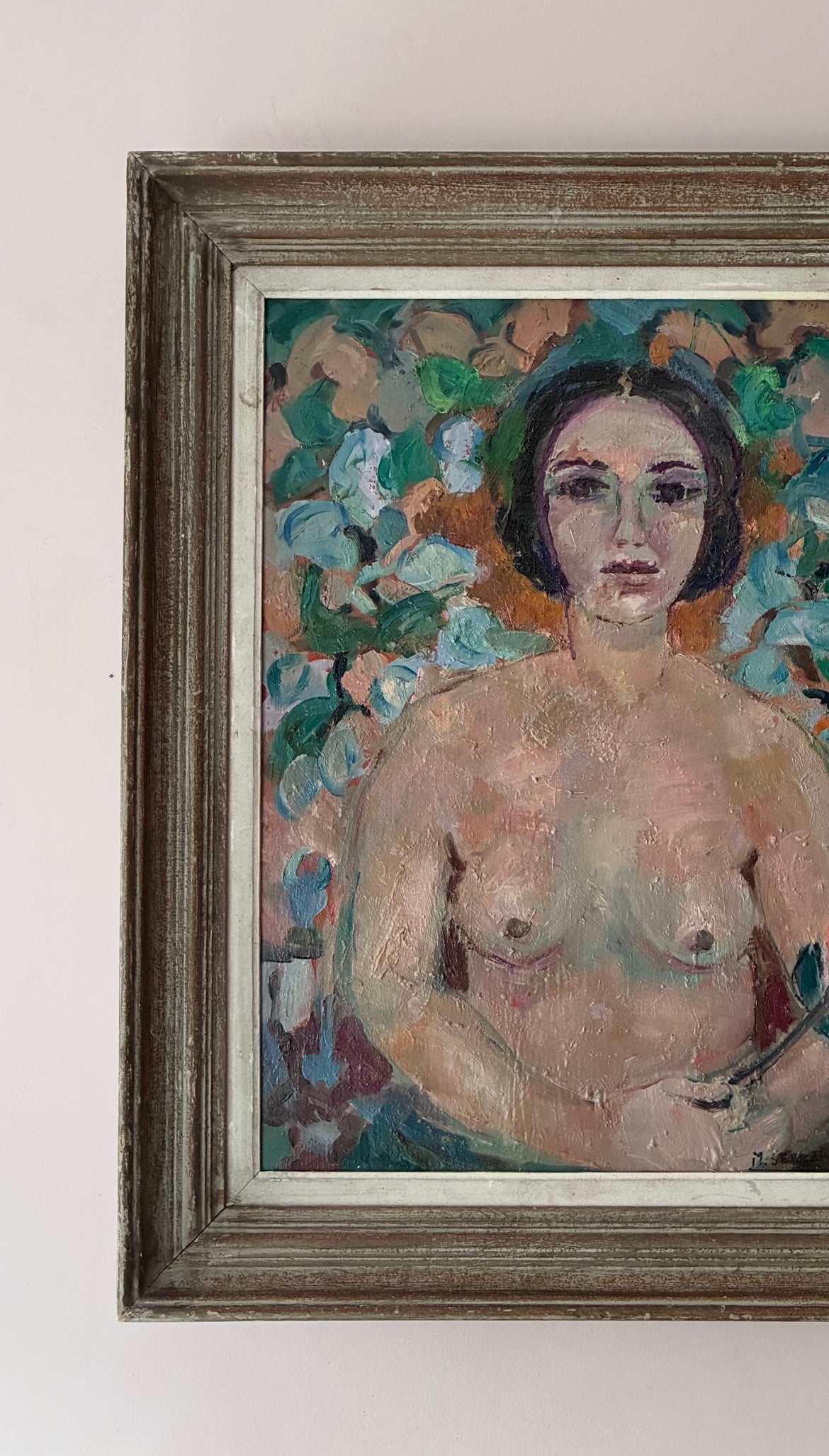 Bloomsbury Venus Portrait Oil Painting