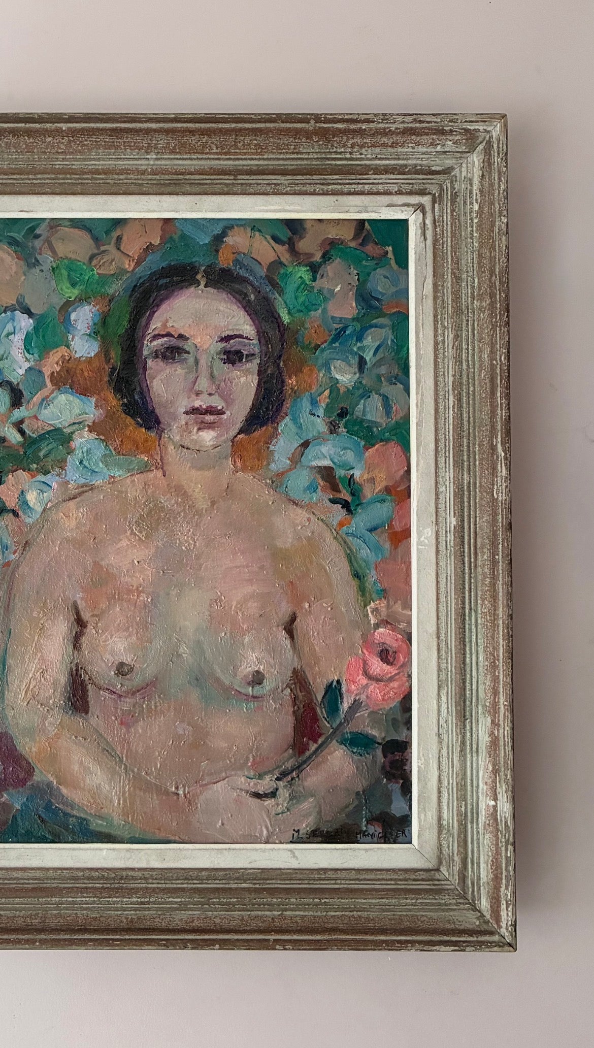 Bloomsbury Venus Portrait Oil Painting