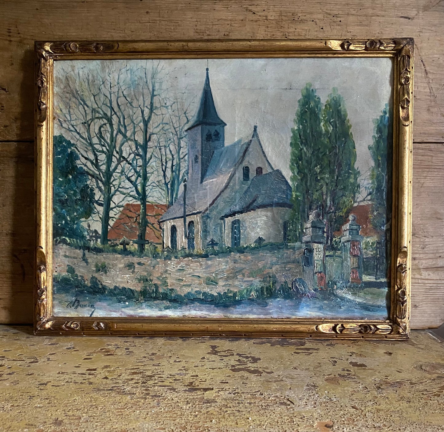 Take Me to Church Oil Painting