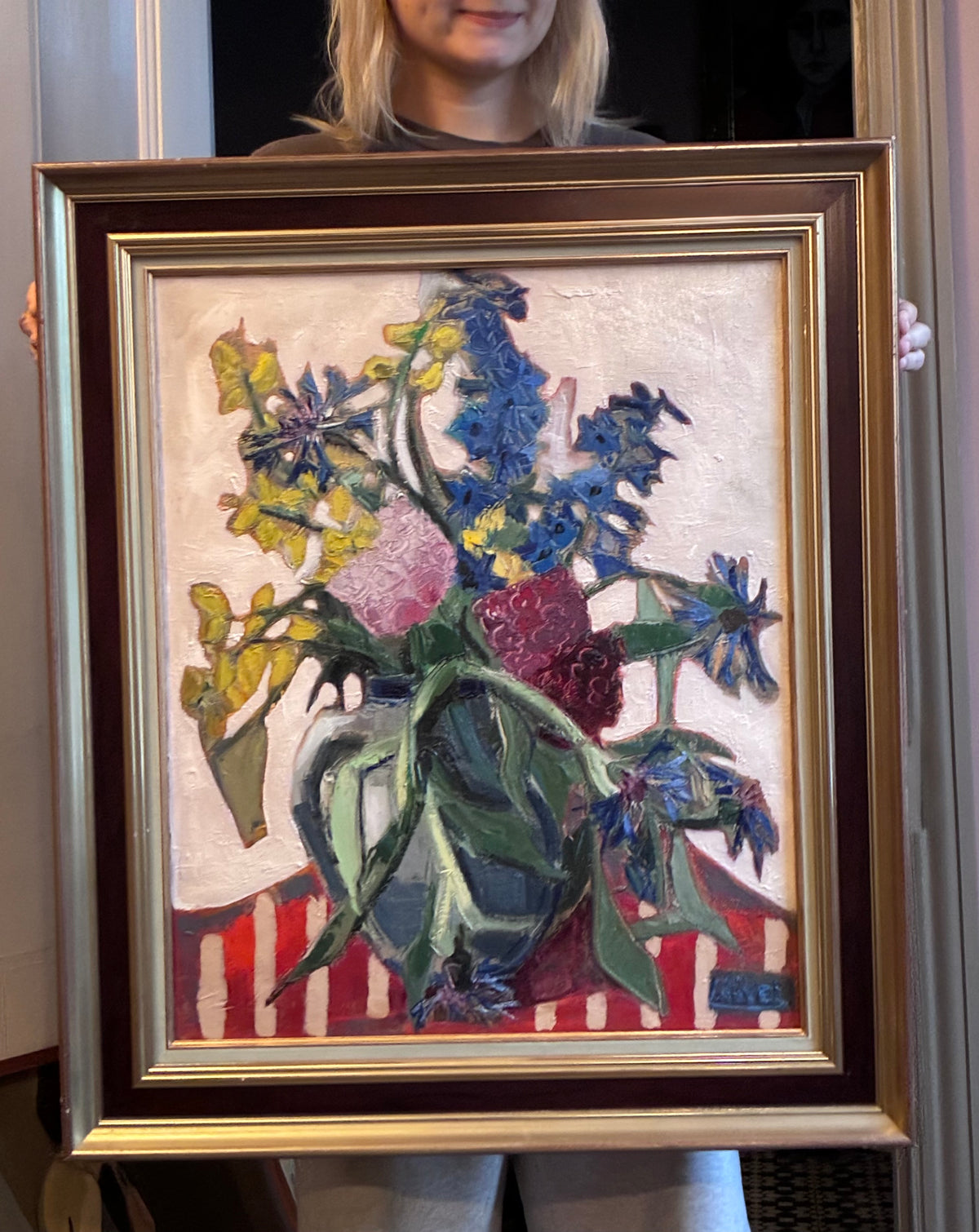 Fleurs de Bouquet Oil Painting