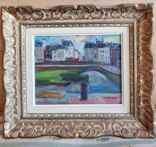 In Honfleur Oil Painting on Canvas
