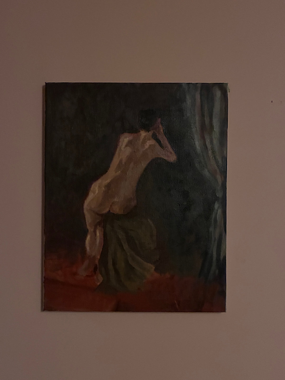Shadows of the Night Portrait Painting