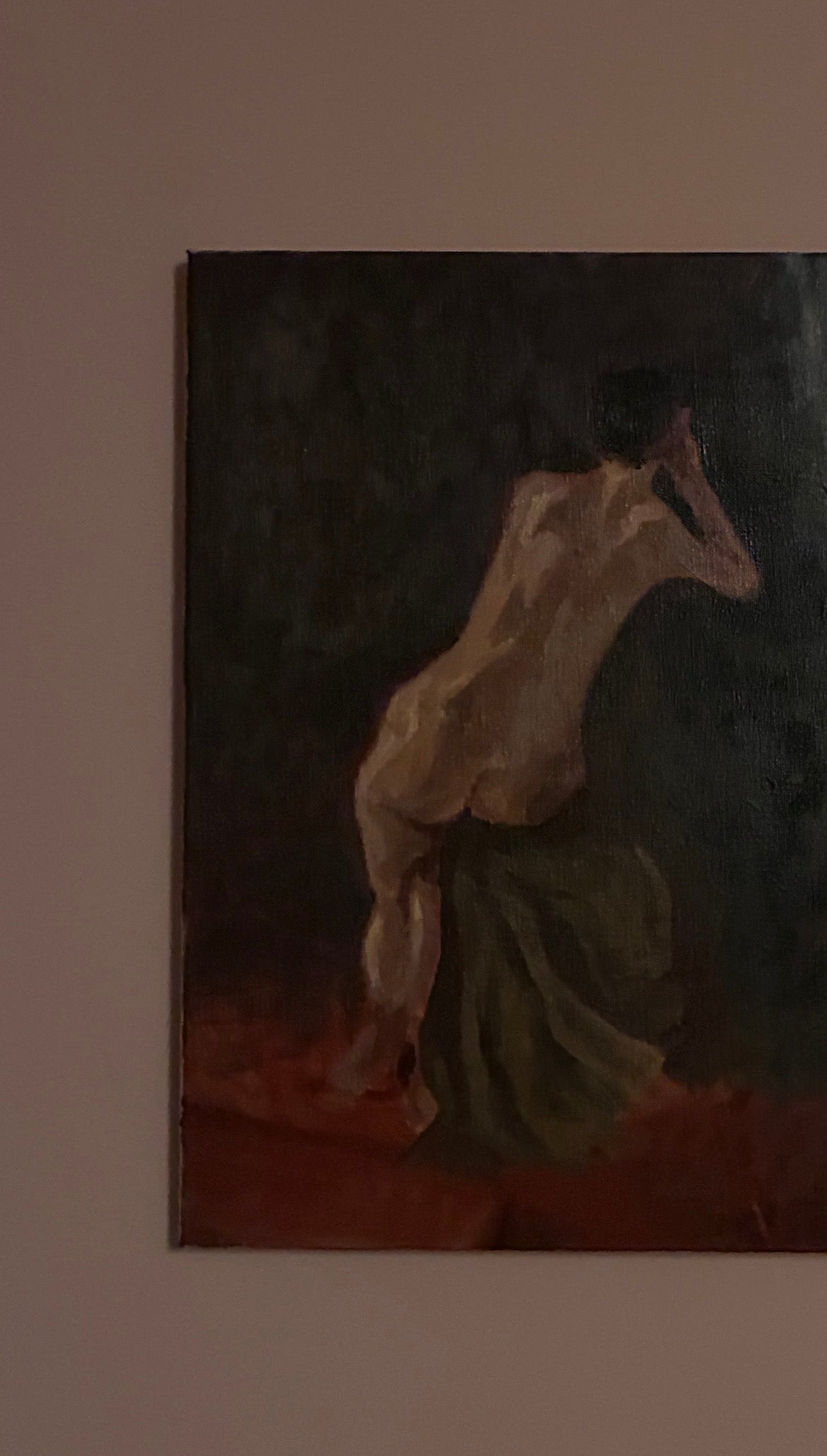 Shadows of the Night Portrait Painting
